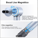 GOKOCO Secador de Cabelo 5 em 1 Conjunto, Escova Secadora 1400W Alta Velocidade 110000 Rpm, Kit Modelador Liso e Cacheado com Bocal Magnético Compatível com 110v e 127v