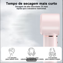 GOKOCO Secador de Cabelo 5 em 1 Conjunto, Escova Secadora 1400W Alta Velocidade 110000 Rpm, Kit Modelador Liso e Cacheado com Bocal Magnético Compatível com 110v e 127v