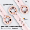 GOKOCO Secador de Cabelo 5 em 1 Conjunto, Escova Secadora 1400W Alta Velocidade 110000 Rpm, Kit Modelador Liso e Cacheado com Bocal Magnético Compatível com 110v e 127v