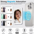 Magnética Monitor Para Celular Sem Fio Smartphone Selfie Vlog Gravação