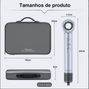 GOKOCO Secador de Cabelo 5 em 1 Conjunto, Escova Secadora 1400W Alta Velocidade 110000 Rpm, Kit Modelador Liso e Cacheado com Bocal Magnético Compatível com 110v e 127v